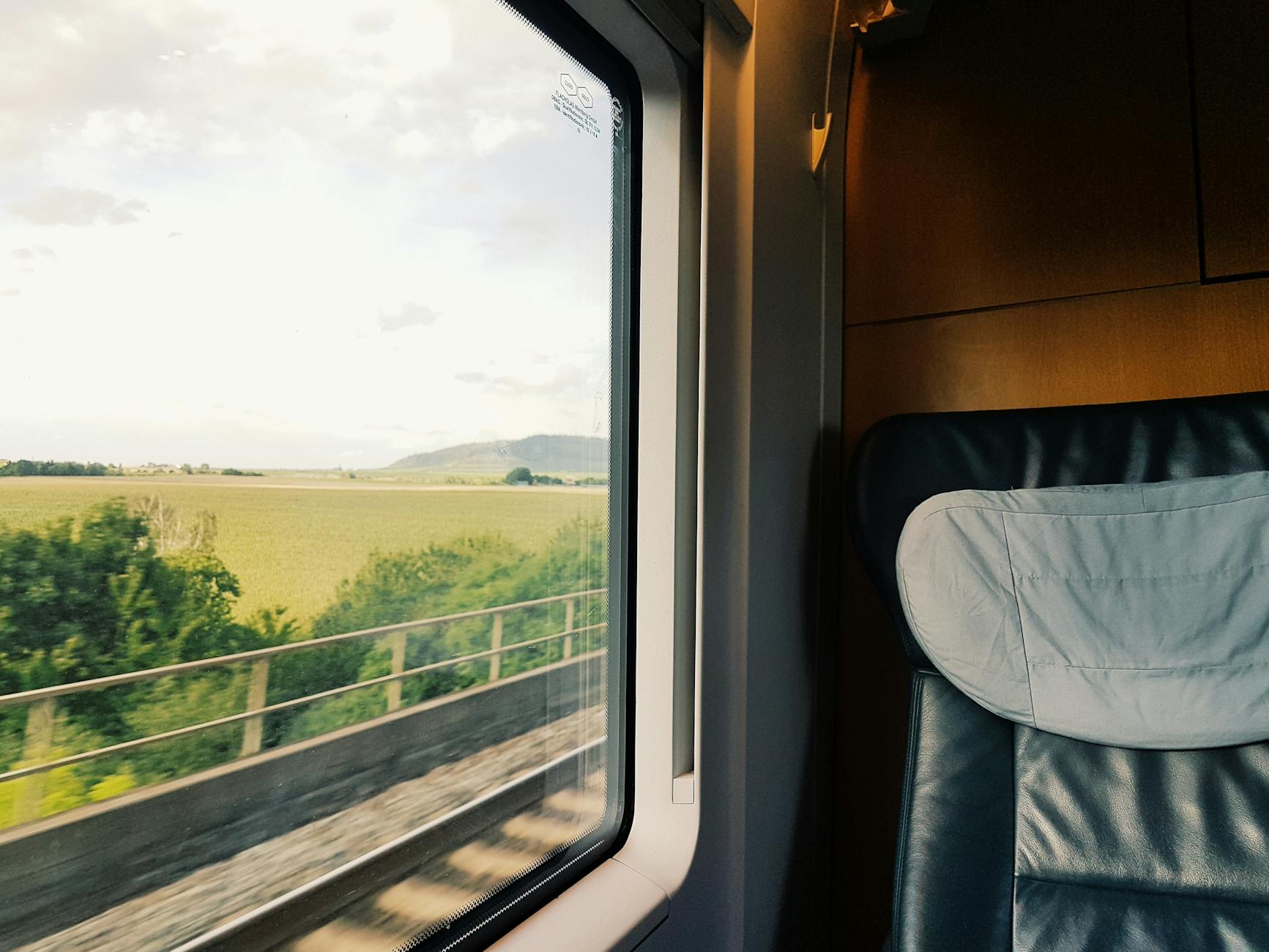 train window side